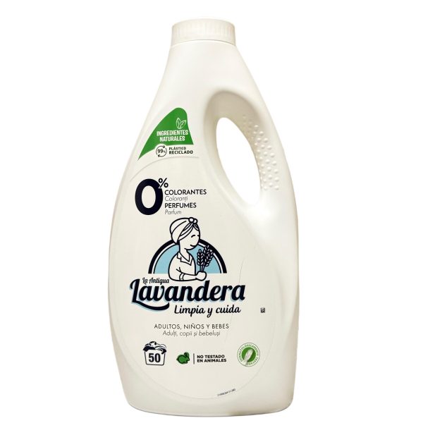 Гель для прання La Antigue Lavandera Natural  ❗️без аромату,  2.5 л (50 прань)